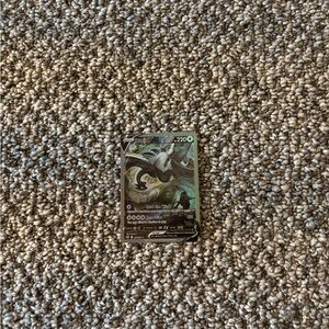 Pokemon lugia V Card - Black and Gray